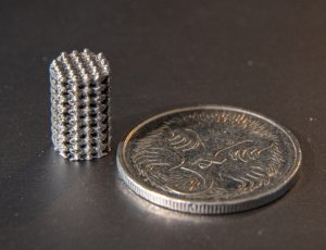 The winning paper analysed the properties of solid and lattice structures made of Ti–25Ta alloy (Photo: N.Soro)
